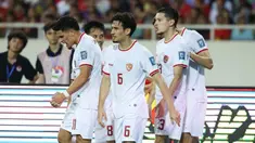 Pemain timnas Indonesia merayakan gol saat berlaga melawan Vietnam pada lanjutan Kualifikasi Piala Dunia 2026 digelar di Stadion My Dinh, Hanoi, Selasa (26/3/2024). (Foto: Dok PSSI)