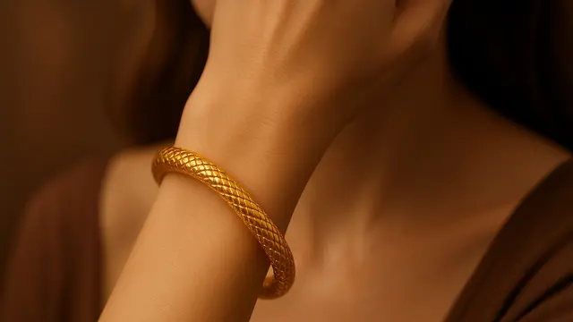 Model Gelang Lilit Emas 24 Karat