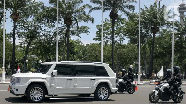 Tampilan Gagah MV3 Garuda Limousine, Mobil yang Digunakan Presiden Prabowo Subianto usai Dilantik