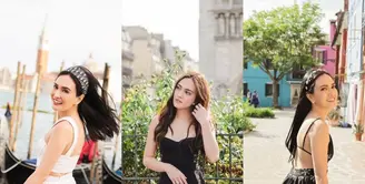 Shandy Aulia menjadi salah satu selebritis yang hobi travelling. [Instagram/shandyaulia]