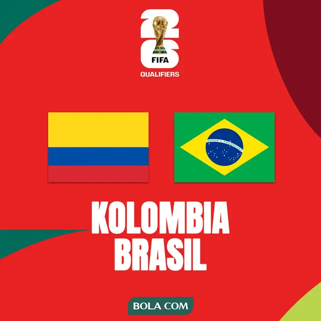 Kualifikasi Piala Dunia 2026 - Kolombia Vs Brasil