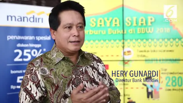 VIDEO: Ragam Promo Bank Mandiri di Big Bad Wolf Book Sale Jakarta 2018