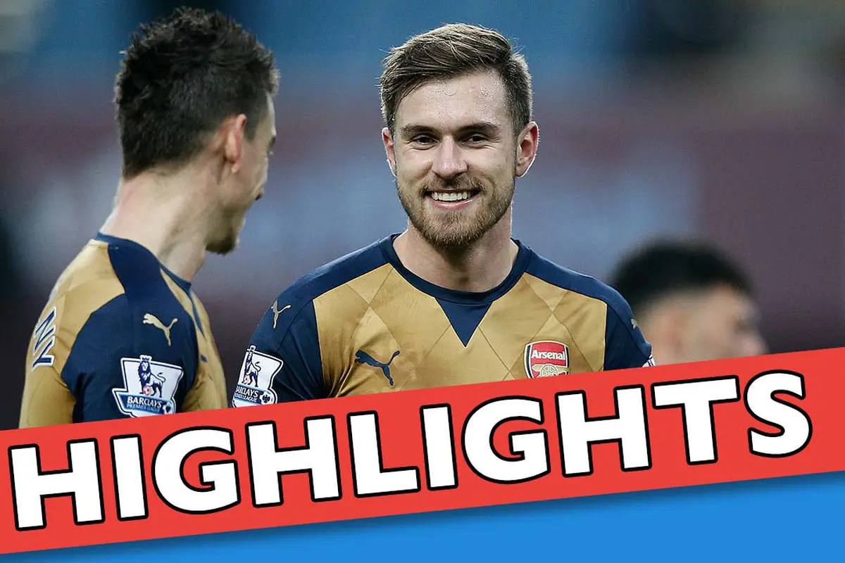 Video Highlights: Aston Villa vs Arsenal 0-2