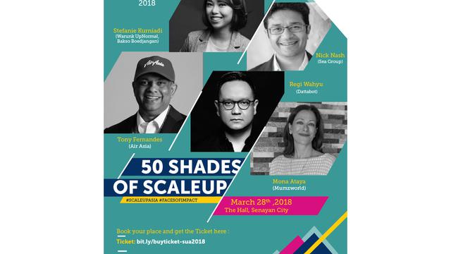 SCALE-UP ASIA 2018: Wadah Inspirasi dan Membangun Koneksi (Sumber foto: Scale-Up Asia)