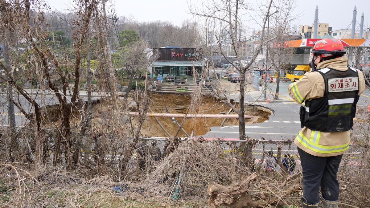 Insiden Sinkhole di Seoul, Satu Orang Tewas