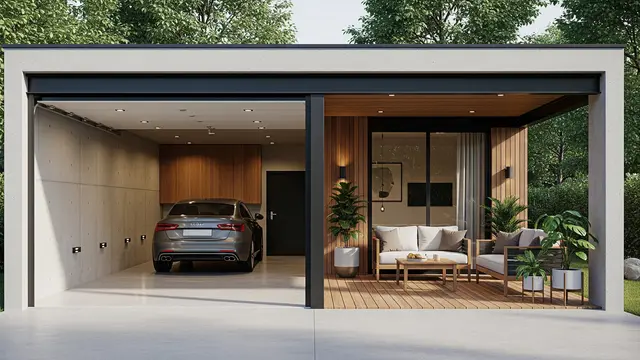 Teras dan Area Carport