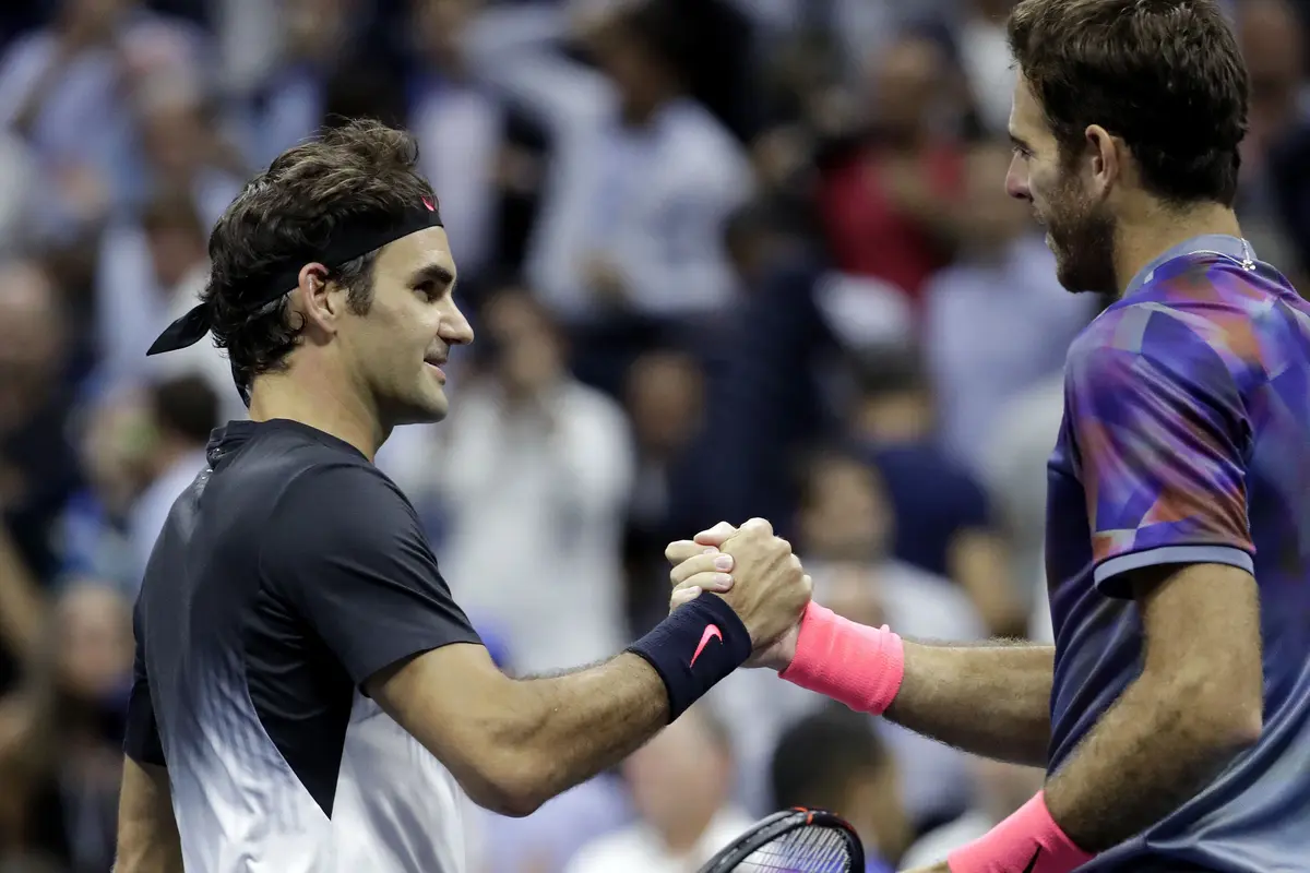 Roger Federerl, Juan Martin del Potro, AS Terbuka 2017