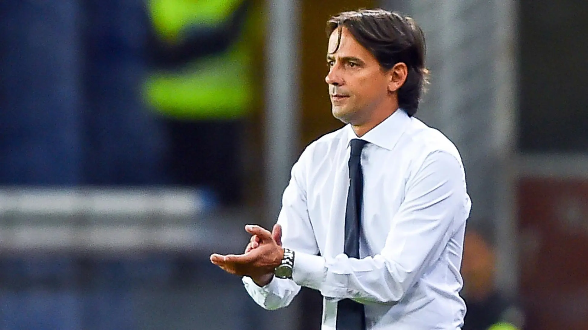 Pelatih Lazio, Simone Inzaghi (Simone Arveda/ANSA via AP)