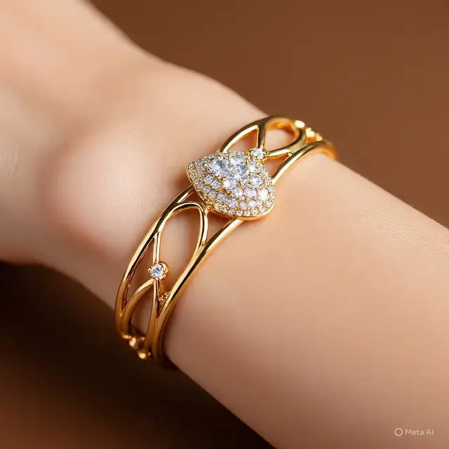 Model Gelang Emas 4 Mayam