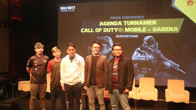 Konferensi Pers Turnamen Call of Duty Mobile