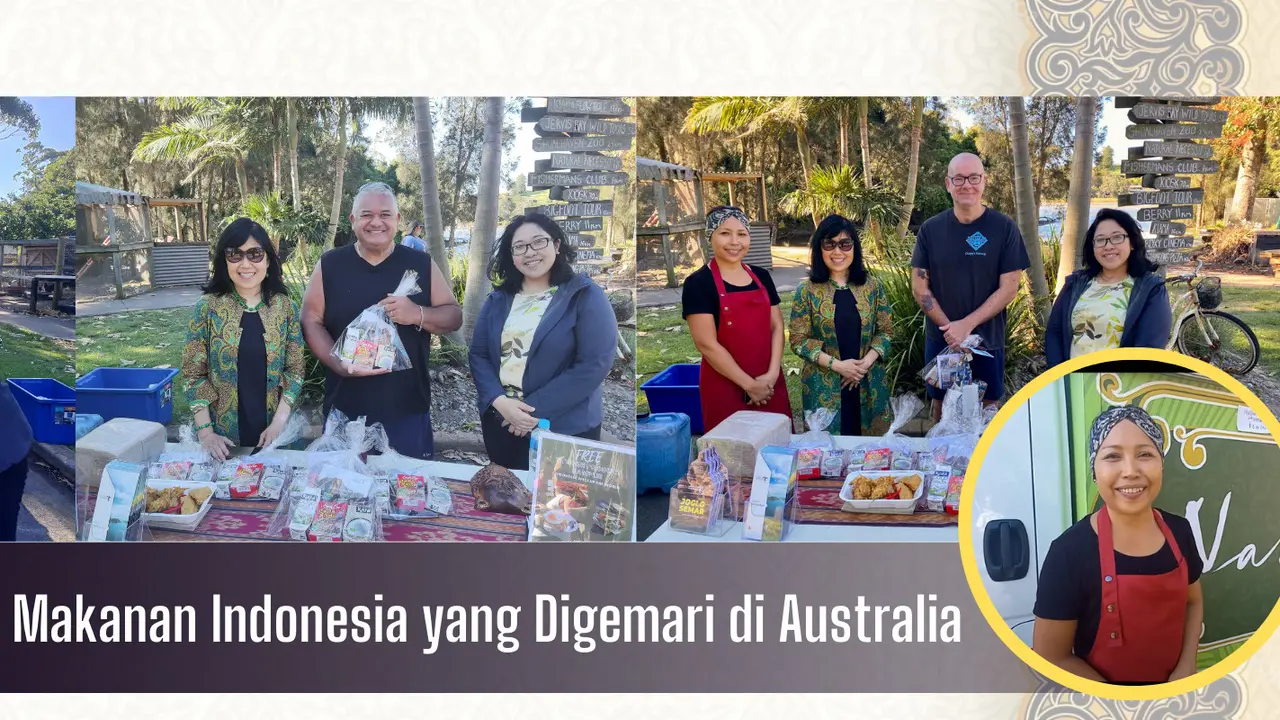 Nani’s Food Truck, Truk Makanan Indonesia yang Digemari di Australia. (Dok Kemlu RI)