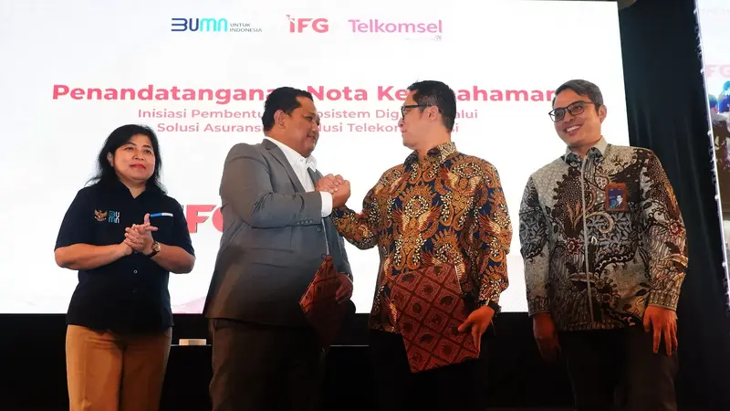 Indonesia Financial Group (IFG) menjalin kerjasama dengan Telkomsel.