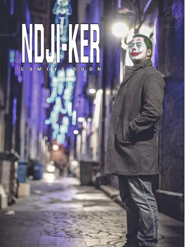 Editan Foto Pandji ala Poster Film Bikin Tepuk Jidat