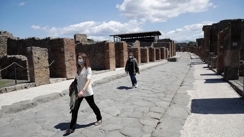 Reruntuhan Pompeii Dibuka Kembali Untuk Umum