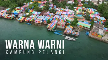 Kampung Pelangi berada di Tual, Maluku Tenggara.