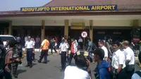Bandar Udara Internasional Adisutjipto, Yogyakarta. (Liputan6.com/Yanuar H)