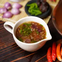 Ilustrasi sambal tahu gejrot pedas gurih dan segar/copyright unsplash.com/Aldino Hartan Putra