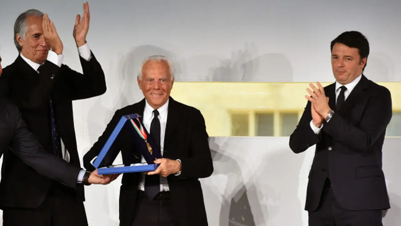 Giorgio Armani - Collare d’oro al merito sportivo 1215