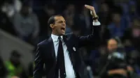 Pelatih Juventus Massimiliano Allegri (AP Photo/Paulo Duarte)