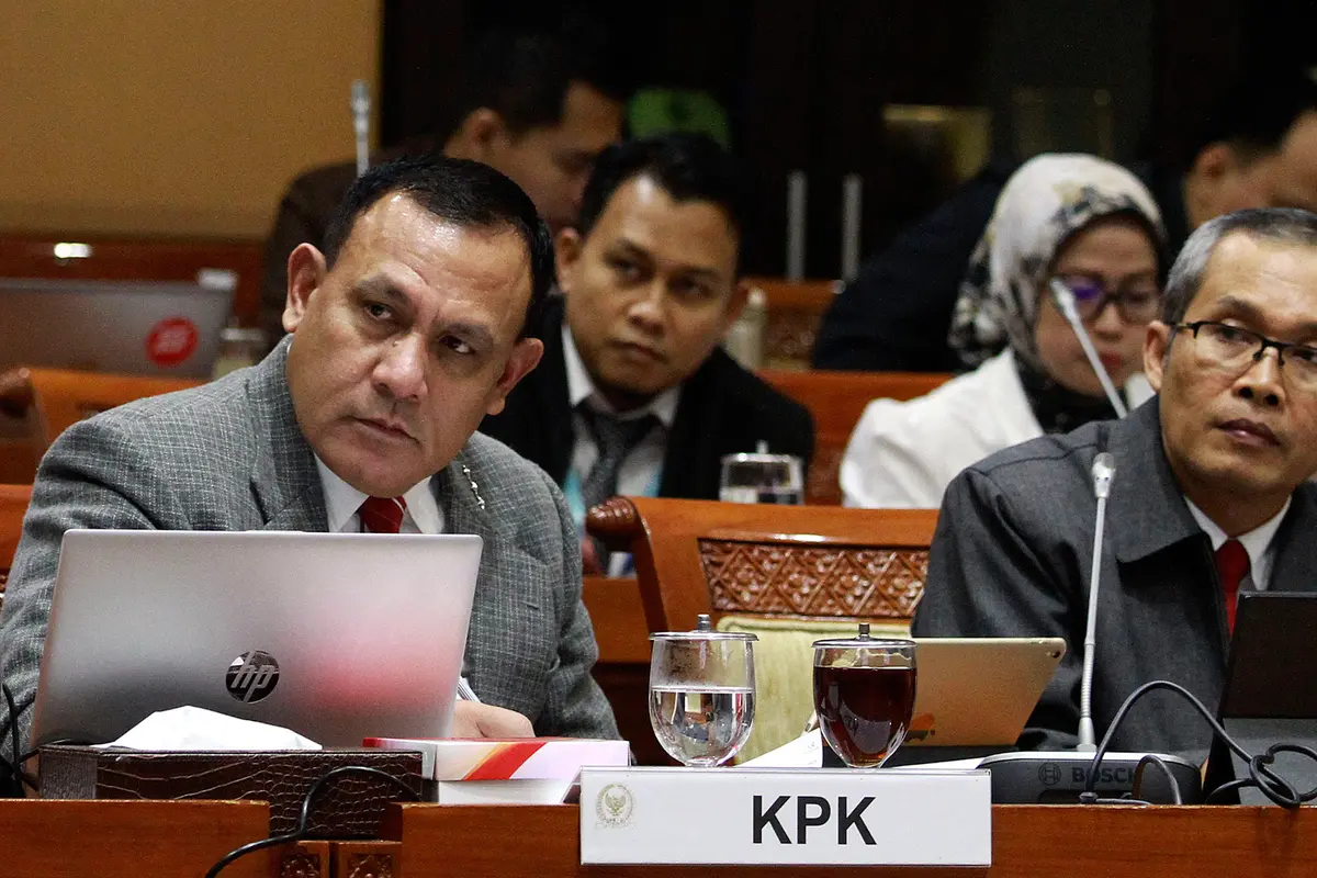 Pimpinan dan Dewas KPK Rapat Bersama Komisi III DPR