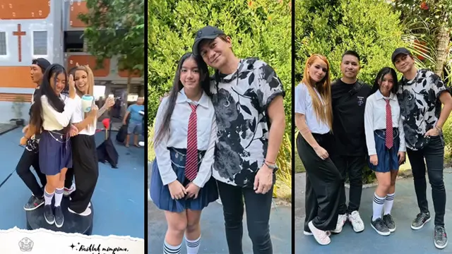 Sheila Marcia, Dimas Akhira dan Anji kelulusan Leticia