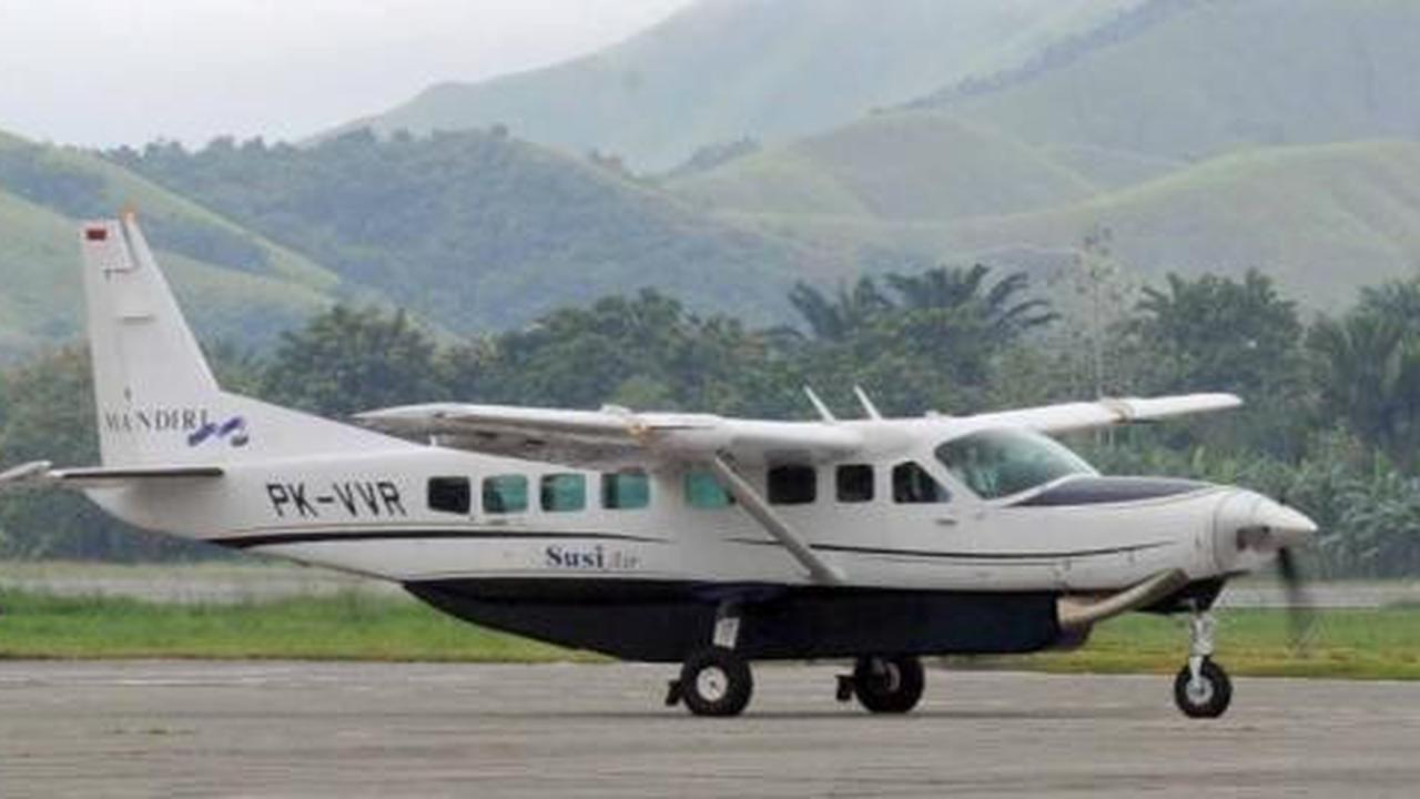 Pesawat Susi Air mendarat darurat di Kalimantan