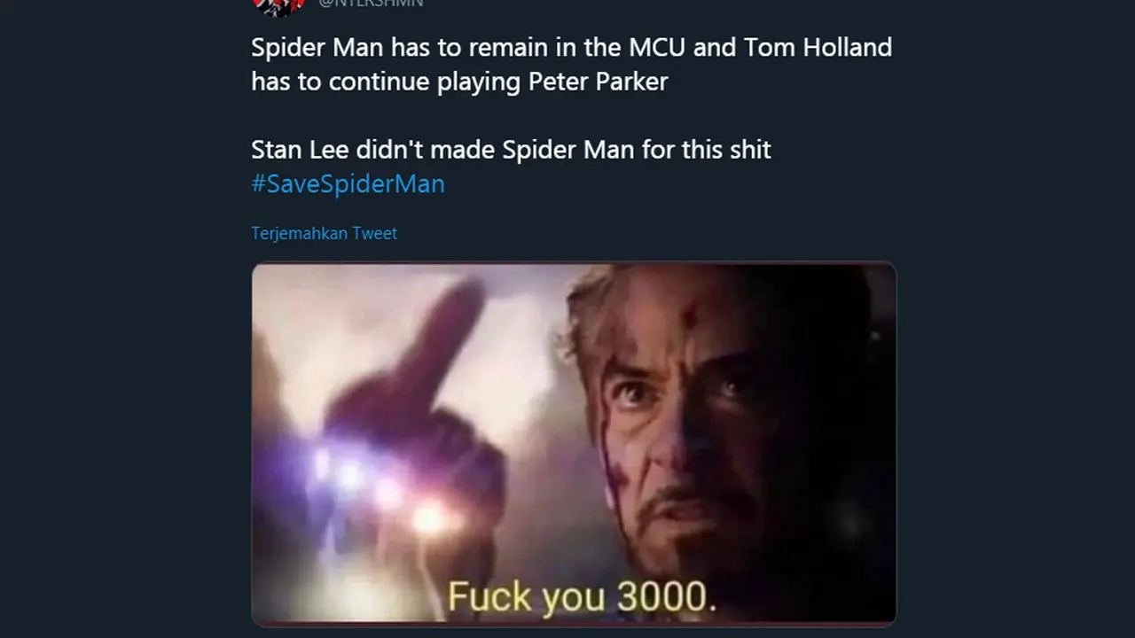 Spider Man Pisah Dari Mcu Begini Protes Warganet Dalam Meme Kocak