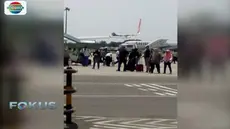 Insiden senggolan Lion Air dan Wings Air ini tidak memakan korban jiwa dan tidak menyebabkan gangguan jadwal penerbangan.