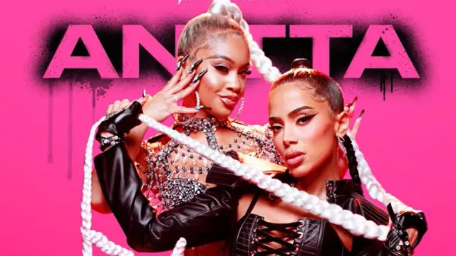 Anitta - Saweetie (Foto: Instagram/@anitta)