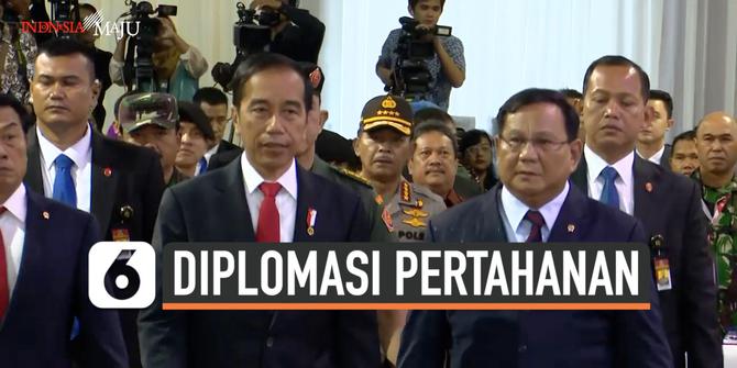 VIDEO: Menhan Prabowo Sering ke Luar Negeri, Begini Pembelaan Jokowi