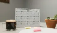 Ilustrasi Kalender 2025. (Dok: pexels/Matheus Bertelli)