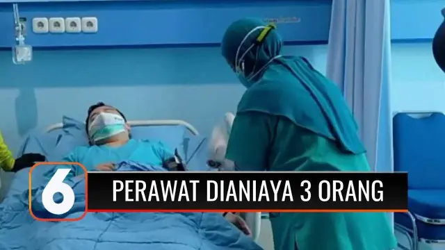 Mengaku sebagai polisi serta keluarga dari pejabat Pemprov Lampung, sejumlah orang nekat menganiaya seorang perawat di Puskesmas lantaran tak dipinjami tabung oksigen.