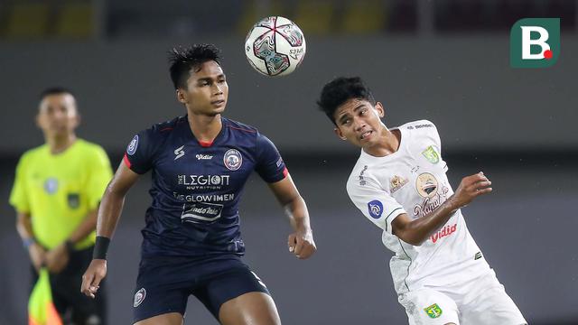 Foto: Derby Jatim, 10 Pemain Arema FC Harus Rela Berbagi Poin Dengan Persebaya Surabaya di Pekan Kesebelas BRI Liga 1