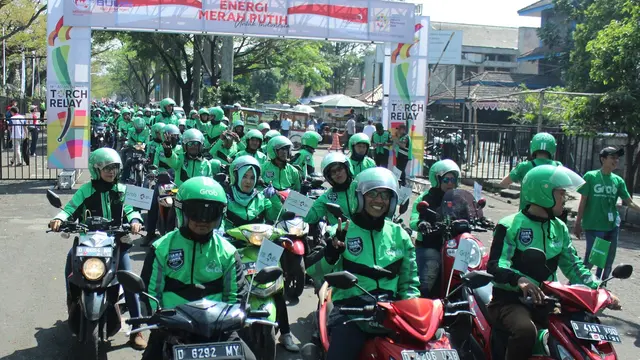 Pawai Obor Asian Games 2018