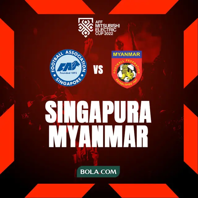 Piala AFF 2022 - Singapura Vs Myanmar