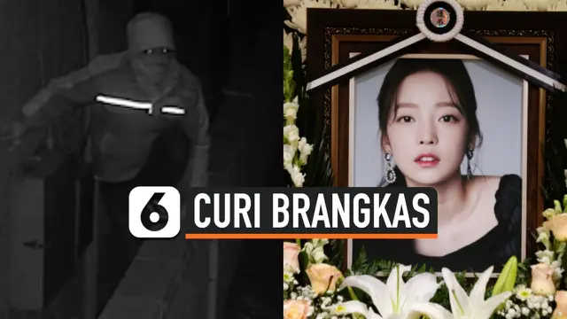 VIDEO: Terekam CCTV Rumah Mendiang Go Hara dimasuki Pencuri