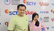 Halda Rianta debut di Turnamen Olahraga Selebriti Indonesia Season 4. Meski kalah, ia bahagia berpasangan dengan legenda badminton Indonesia, Candra Wijaya.
