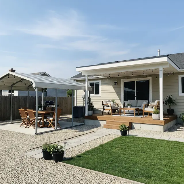 Ide Backyard Hemat Biaya yang Kreatif (AI)