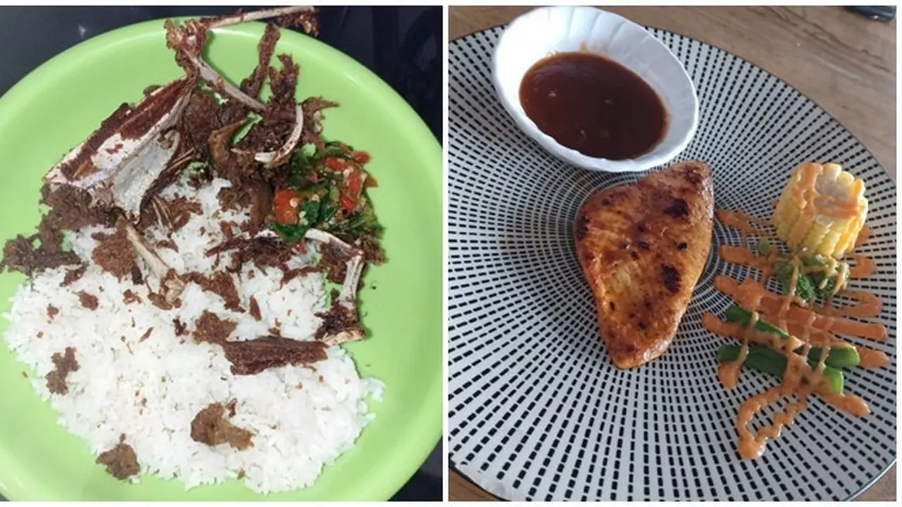 8 Potret Pesanan Makanan Ini Sedih Banget, Bikin Pengin Nangis