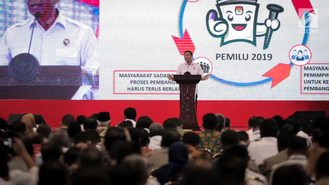 Wiranto Beri Arahan di Rakornas Bidang Kewaspadaan Nasional
