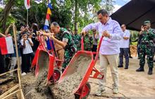 Korem 181/PVT Bangun Jembatan Garuda Sorong Tahap IV, Perkuat Konektivitas Wilayah