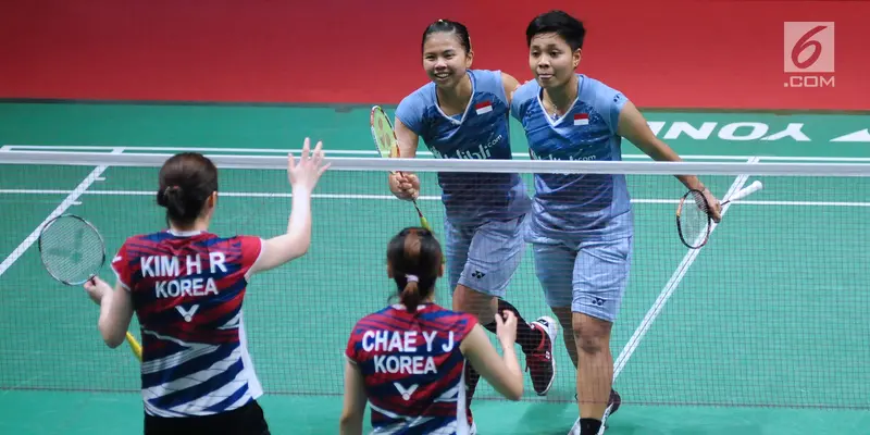 Greysia/Apriyani Melaju ke Semifinal Indonesia Masters 2018