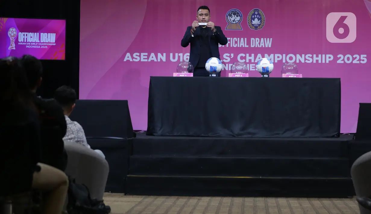 Indonesia dipastikan tergabung dalam Grup A Piala AFF Putri U-16 2025. (Liputan6.com/Helmi Fithriansyah)