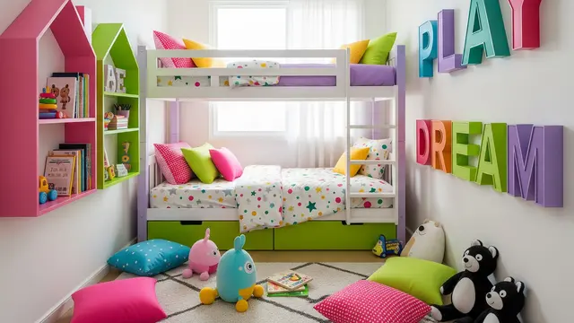 Desain Kamar Anak di Rumah Kecil Dua Lantai
