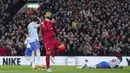 Pencetak gol terbanyak Liga Inggris sejauh ini adalah Mohamed Salah. Ia tercatat berhasil membukukan 22 gol untuk Liverpool dalam perburuan gelar liga pada musim ini. Namun, perolehannya tercanam oleh kehadiran Son Heung-min yang hanya terpaut satu gol dari pemain asal Mesir tersebut. (AFP/Jon Super)