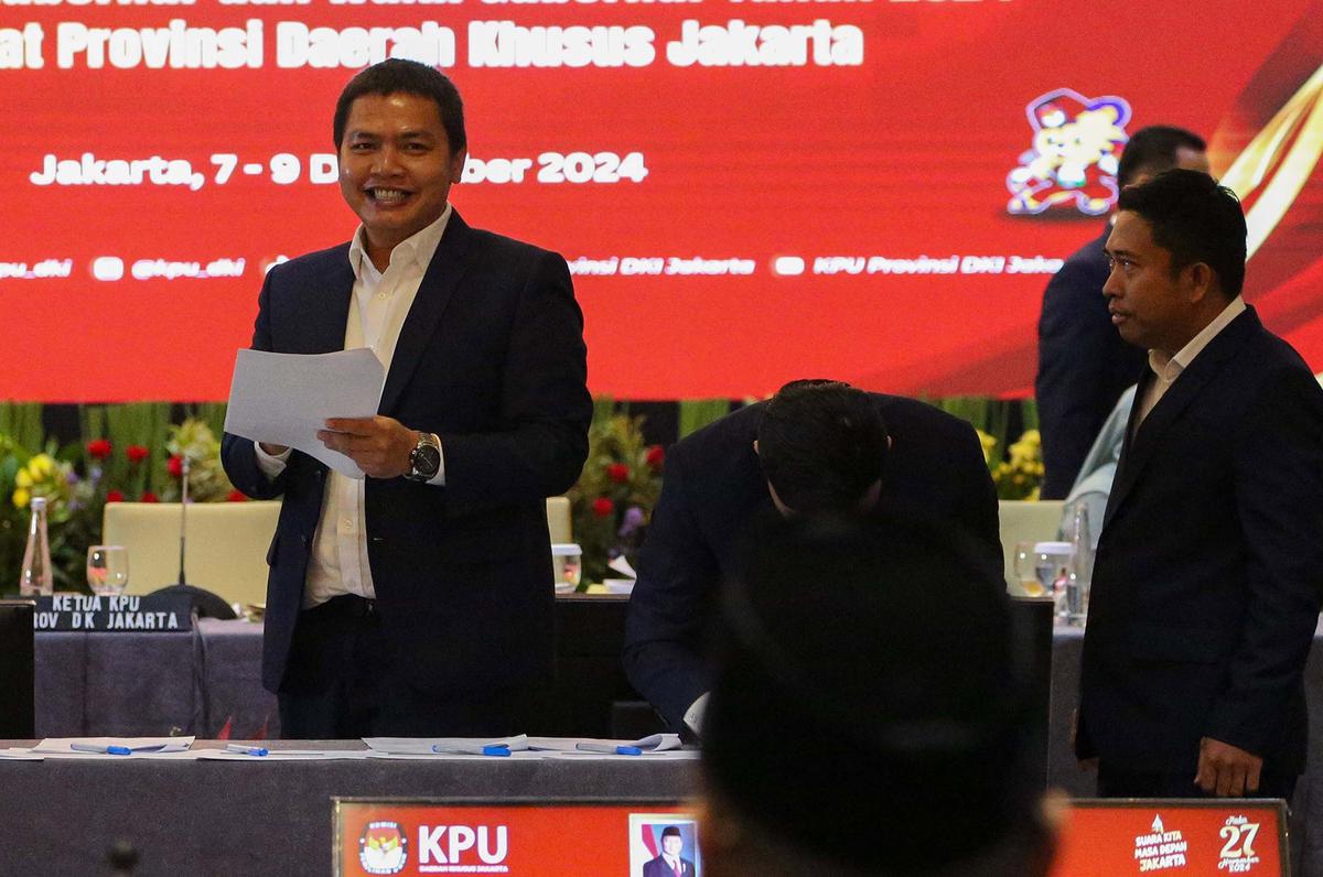 FOTO: Hasil Rekapitulasi Tingkat Provinsi, Pramono-Rano  Menang Satu Putaran Pilkad Jakarta 2024
