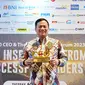 Direktur Utama Permodalan Nasional Madani (PNM) Arief Mulyadi menyabet penghargaan Top 100 CEO 2023 dari Infobank Media Group. (Liputan6.com/ ist)