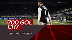 Berita Video Senang dan Sedihnya Cristiano Ronaldo Saat Cetak Gol Ke-700