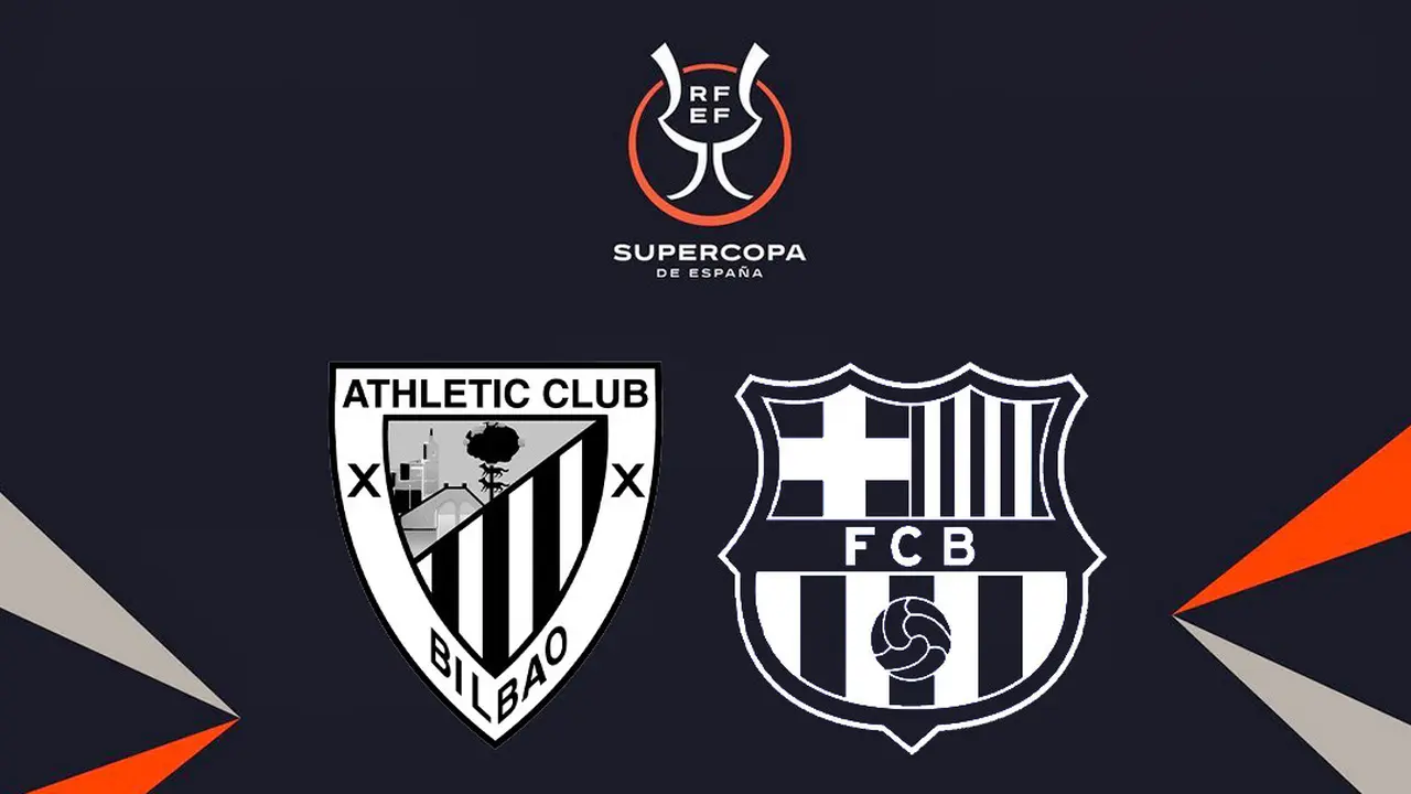 Supercoppa de Espana - Athletic Bilbao Vs Barcelona