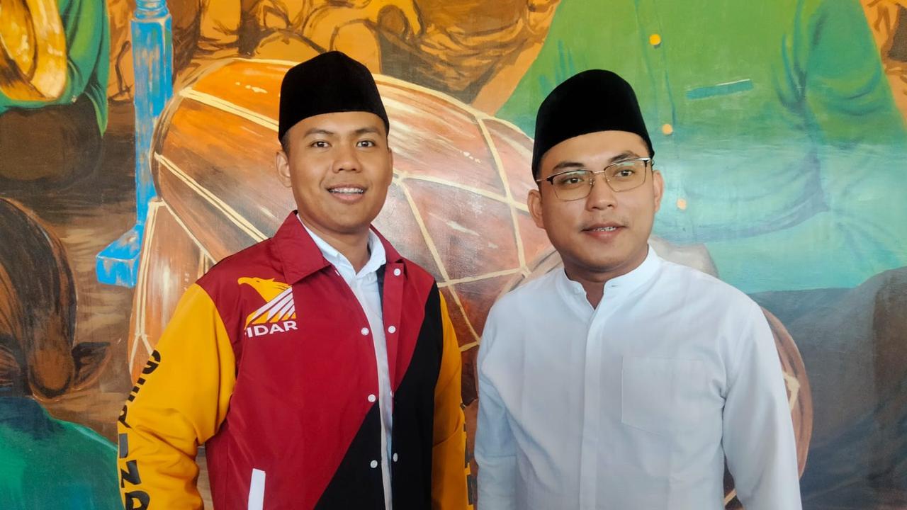 Dwi Wijayanto, MM, Ketua Tidar Surabaya bersama Sekretaris Tidar Jatim, Ahmad Maududi Maschan. (Istimewa).